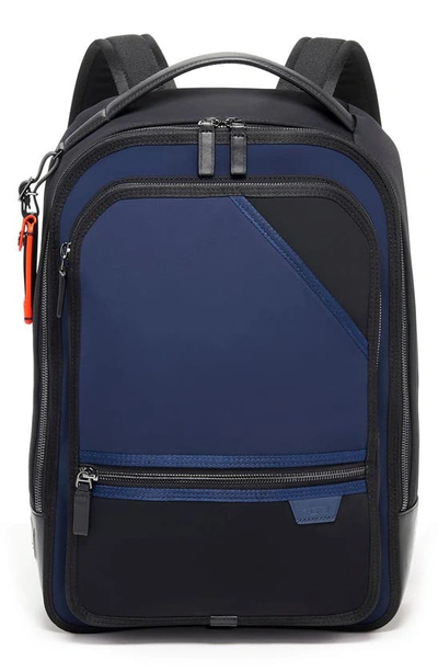 Tumi Bradner Nylon Tricot Laptop Backpack In Midnight Navy