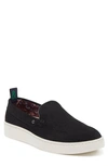 Paisley & Gray Street Style Slip-on Sneaker In Black Suede