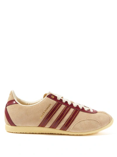 Adidas X Wales Bonner Japan Suede And Leather Trainers In Brown