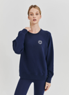 SOMETHING NAVY SOMETHING TO SMILE IN SWEATSHIRT