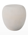 The Phillips Collection River Stone Side Table, Roman Stone