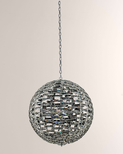 Allegri Crystal By Kalco Lighting 26" Alta Orb Pendant Light