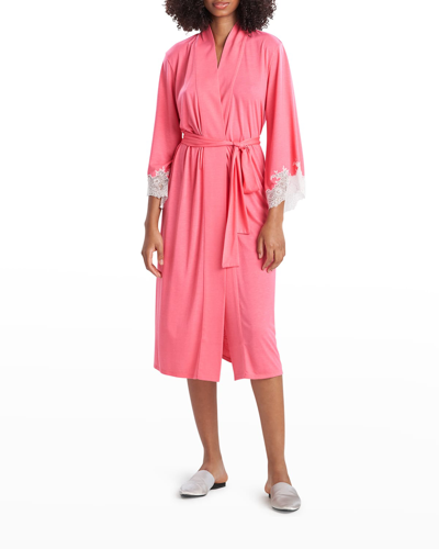 Natori Luxe Shangri-la Knit Robe In Hssp