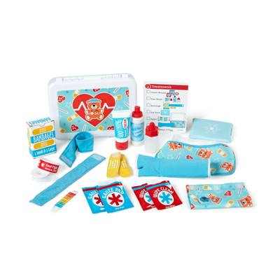Melissa & Doug Kids'  Get Well First Aid Doctor Case In Blue