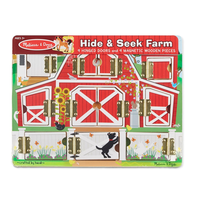 Melissa & Doug Kids' Hide And Seek Farmhouse In Multi