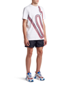 Moncler Logo-patch Swim Shorts In Navy