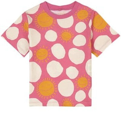 Stella Mccartney Kids' Pink Graphic T-shirt