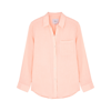 Rails Ellis Peach Cotton-gauze Shirt In Peach