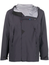 Klättermusen Asynja Hooded Rain Jacket In Schwarz