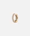 Maria Tash 18ct 6.5mm Diamond Eternity Tash Cuff In Rose