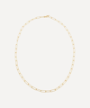 MONICA VINADER 18CT GOLD PLATED VERMEIL SILVER 24' ALTA TEXTURED CHAIN NECKLACE