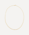 Monica Vinader 18ct Gold Plated Vermeil Silver 24' Alta Textured Chain Necklace In Gold