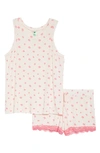 Honeydew All American Shortie Pajamas In Petal Pink Lips