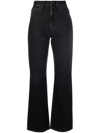 Acne Studios Black Regular-fit 1977 Jeans In Black