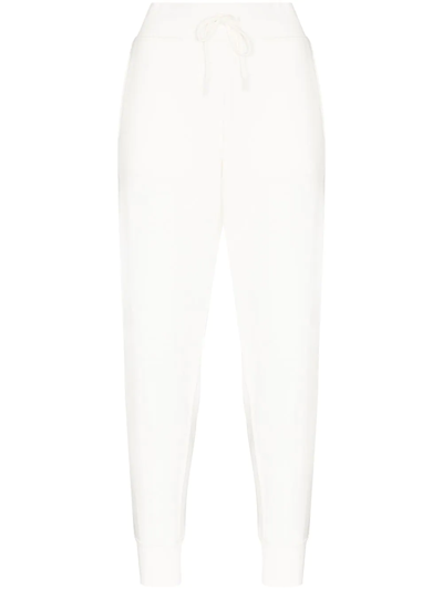 Polo Ralph Lauren Polo Pony Slim Cut Track Pants In White