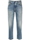 R13 HIGH-WAISTED TAPERED JEANS