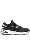 Adidas Originals Womens Lace Up Training Running Shoes In Black