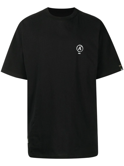 Izzue Logo-print Short-sleeved T-shirt In Black