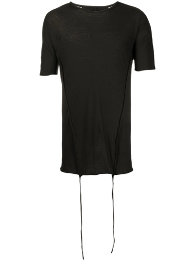Masnada Icon Short-sleeve T-shirt In Black