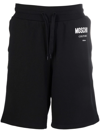 Moschino Drawstring Waist Couture Shorts In Black