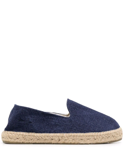 Manebi La Havana Round-toe Espadrilles In Blue