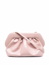 Themoirè Bios Embossed Clutch Bag In Pink