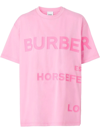 BURBERRY HORSEFERRY 印花超大款T恤