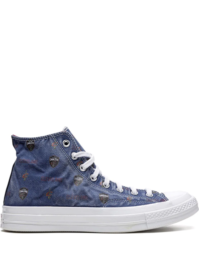 Converse X Nba Chuck 70s High Trainers In Blue