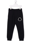 MONCLER EMBROIDERED LOGO TRACK PANTS