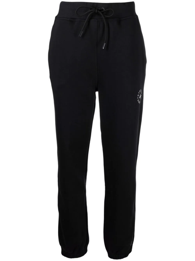 Adidas By Stella Mccartney Agent Of Kindness Loose-fit Track Trousers In Black