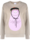 Patou Tampa Barbapapa Sweatshirt In Neutrals