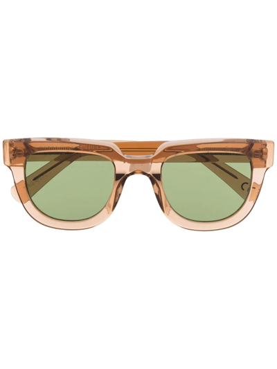 Retrosuperfuture Square Tinted Sunglasses In Neutrals