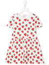 STELLA MCCARTNEY 草莓印花T恤式连衣裙