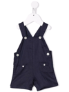 Tartine Et Chocolat Chenille-texture Dungarees In Blue
