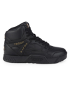 Troop Men's Delta Logo High-top Sneakers In Black Gold