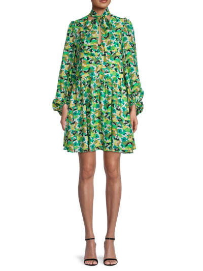 Ted Baker Ilva Full Skirted Mini Dress In Jade Green | ModeSens