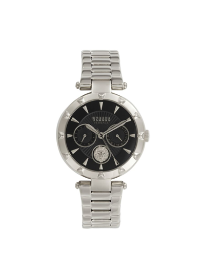 Versus 36mm Stainless Steel Bracelet Watch In Black