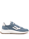 Shop Bally Demyl Low-top Sneakers In Blue