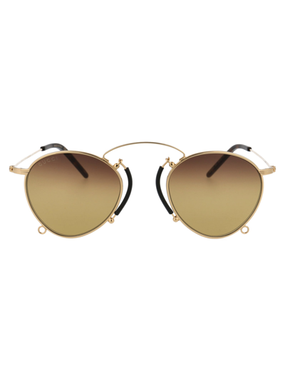 Gucci Gg1034s Sunglasses In Gold