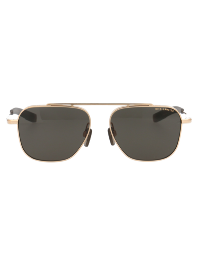 Dita Lsa-102 Sunglasses In 002 White Gold / G12