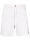 Polo Ralph Lauren Flat Short With Pockets And Loops In Weiss