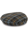UNDERCOVER CHECKED WOOL FLAT CAP