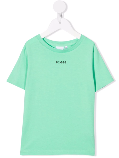 Bosswear Logo-print T-shirt In Green