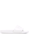 Diesel Woman Sandals White Size 6 Rubber In White