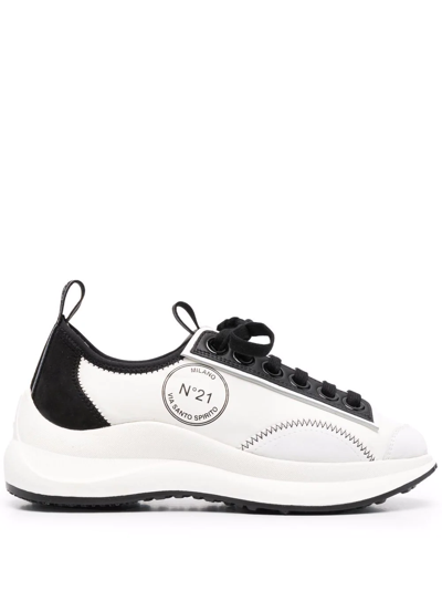 N°21 Bonnie Low-top Sneakers In White