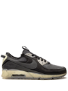 Nike Air Max Terrascape 90 Recycled-textile Low-top Trainers In Black