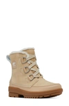 Sorel Tivoli Iv Waterproof Winter Boot In Ceramic/natural