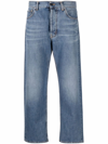 NICK FOUQUET STRAIGHT-LEG CROPPED JEANS