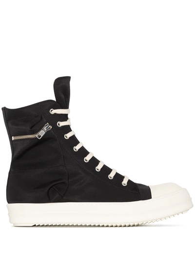 Rick Owens Drkshdw Porterville Cargo Sneakers In Black