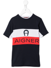 AIGNER LOGO-PRINT T-SHIRT